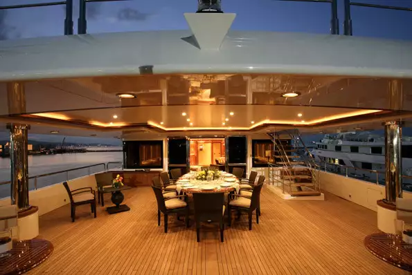CRN yacht ALOUETTE II intérieur