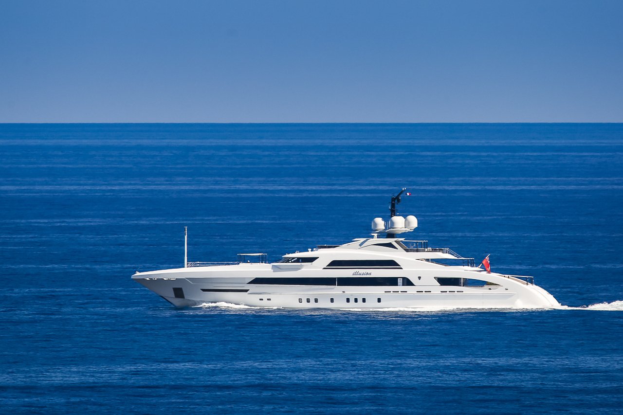 ILLUSION Yacht • Heesen Yachts • 2013 • Propriétaire Michael Ovitz
