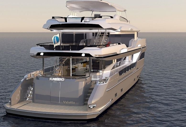 INFINITY NINE Yacht • AVA • 2022 • Propriétaire Tony Parker