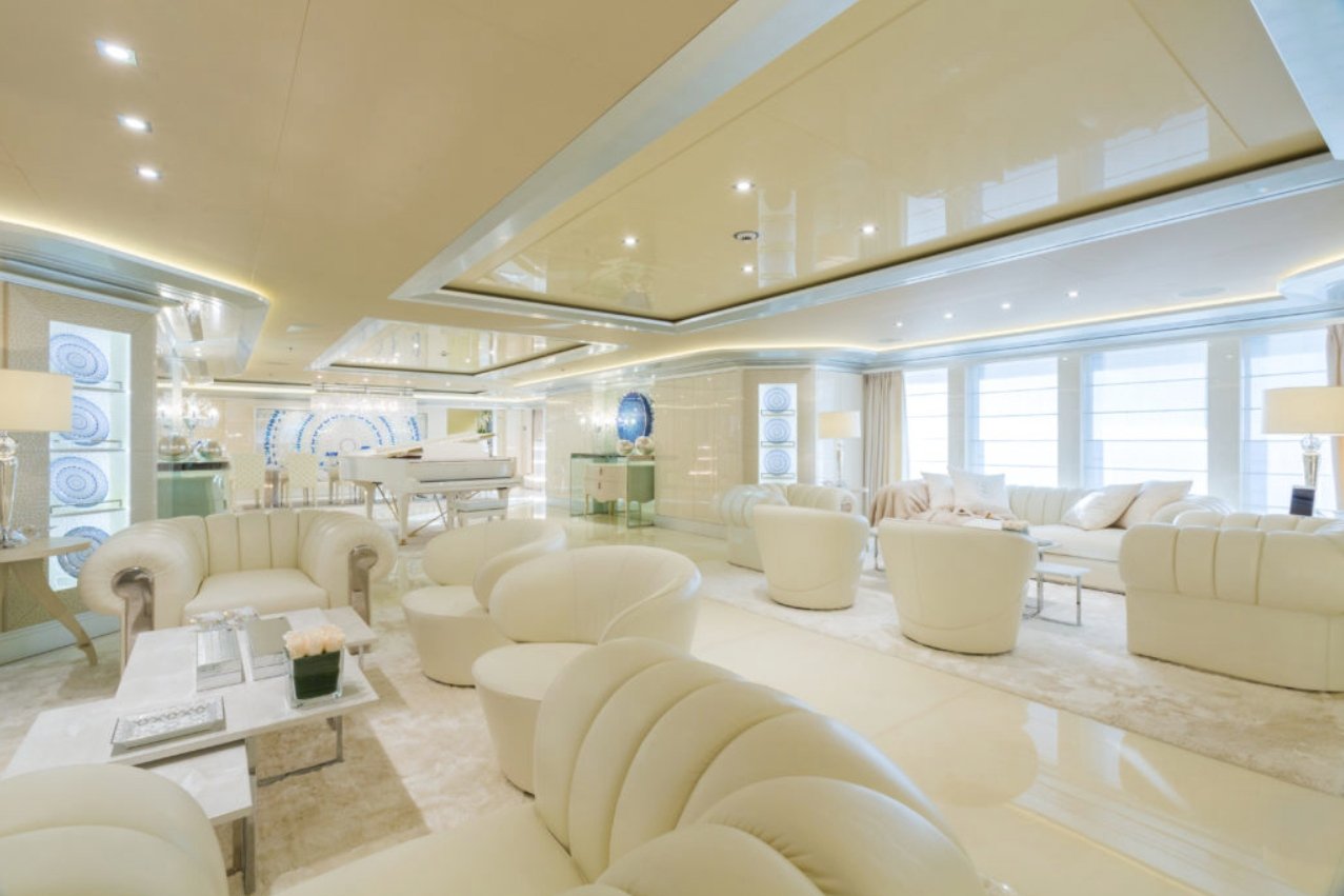Lurssen yacht Lady Lara interior