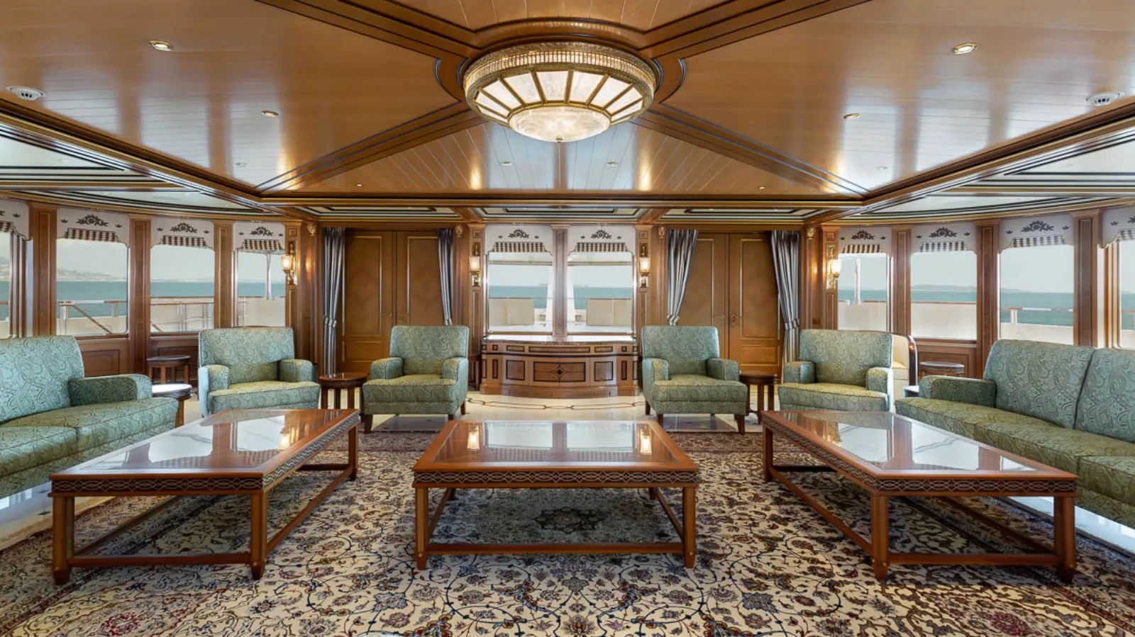 Lurssen yacht Al Said interior