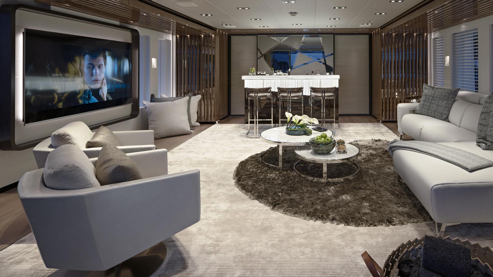 Intérieur du yacht Heesen VIDA Intérieur du yacht Heesen VIDA