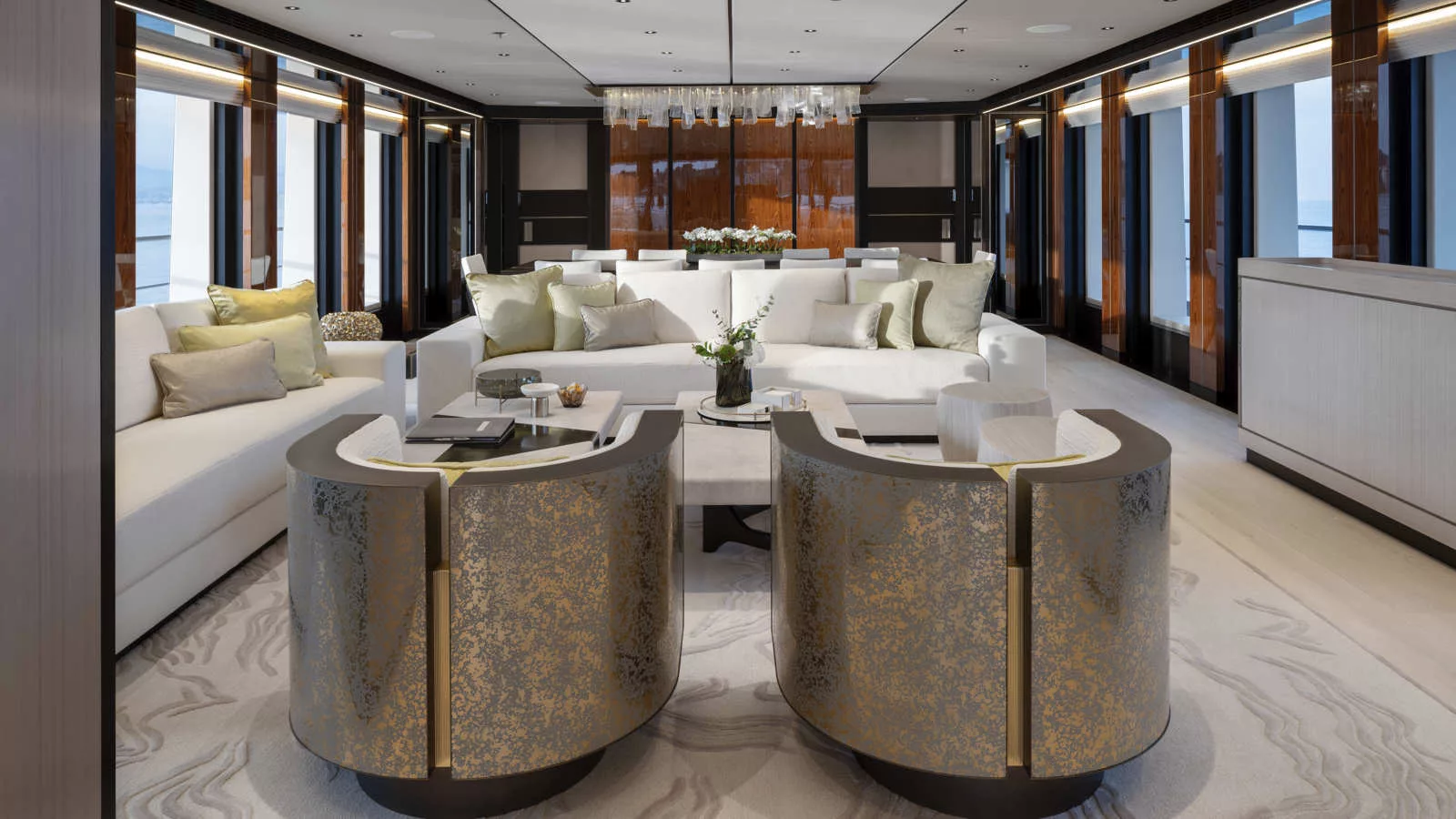 Heesen jacht SOLEMATES interieur Heesen jacht SOLEMATES interieur