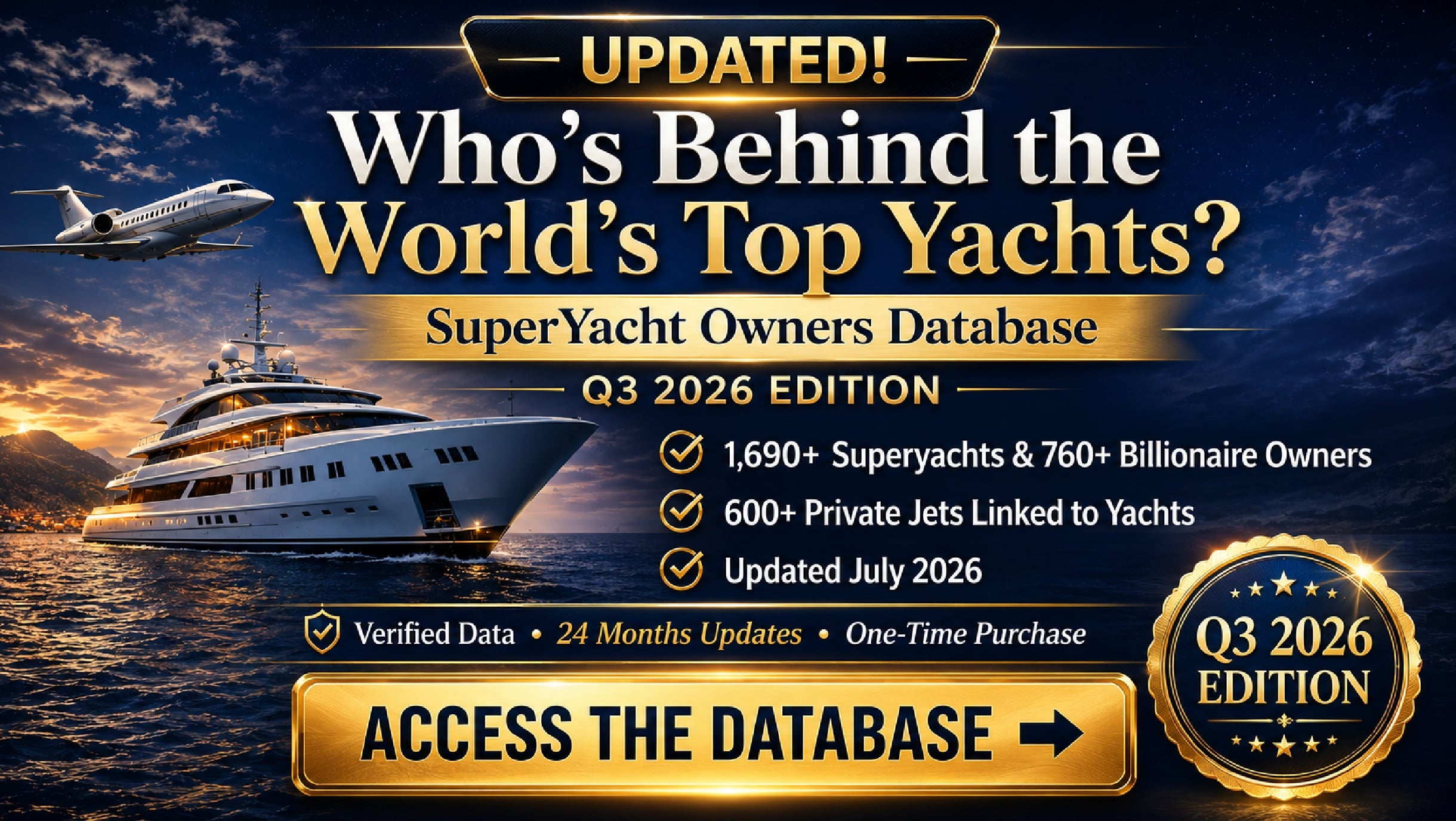 SuperYachtFan Yacht Owners Database Q3-26