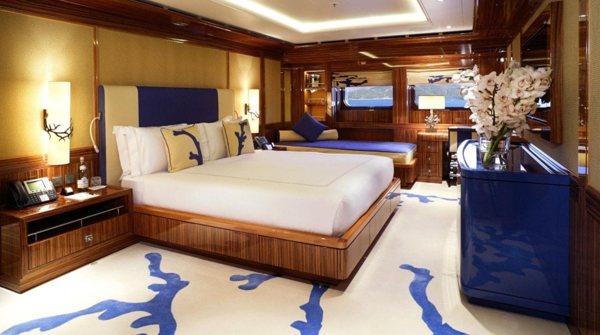 yacht Dilbar  intérieur