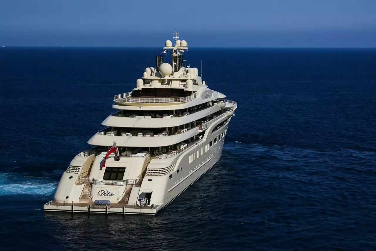 yate Dilbar - 2016 - Lurssen - Alisher Usmanov