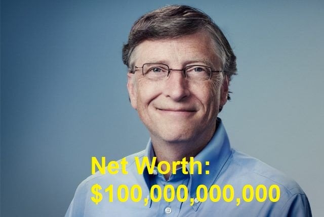 Bill Gates Valor neto