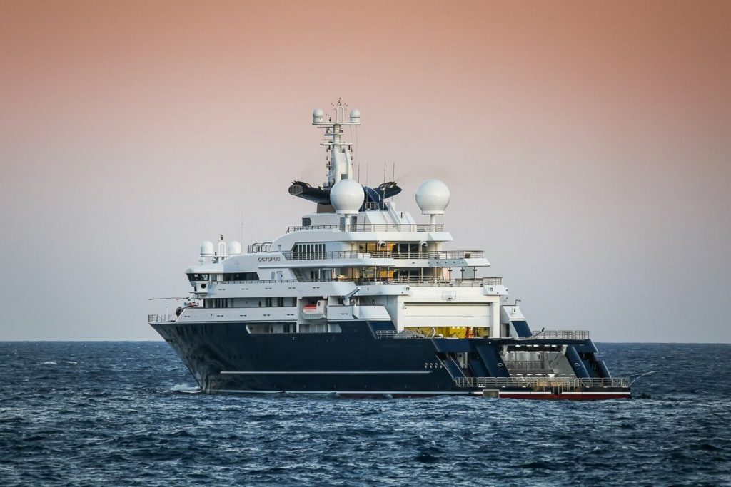 Le yacht de Bill Gates