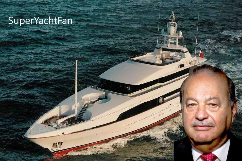 OSTAR Yacht • Feadship • 1998 • Proprietário Carlos Slim Helu