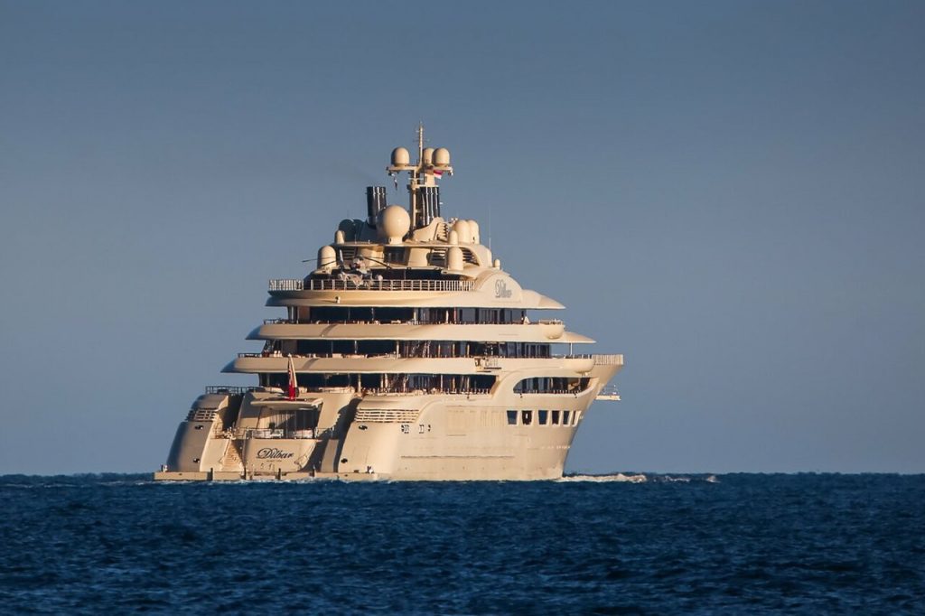 Yacht Dilbar - 156m - Lurssen - Alisher Usmanov