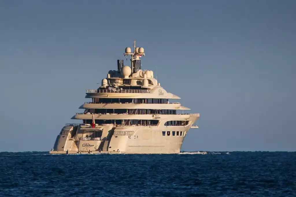 yate Dilbar - 156m - Lurssen - Alisher Usmanov