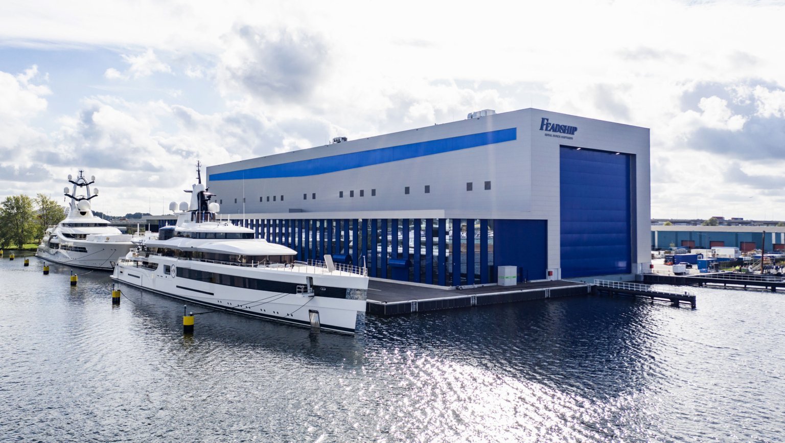 where are feadship yachts built