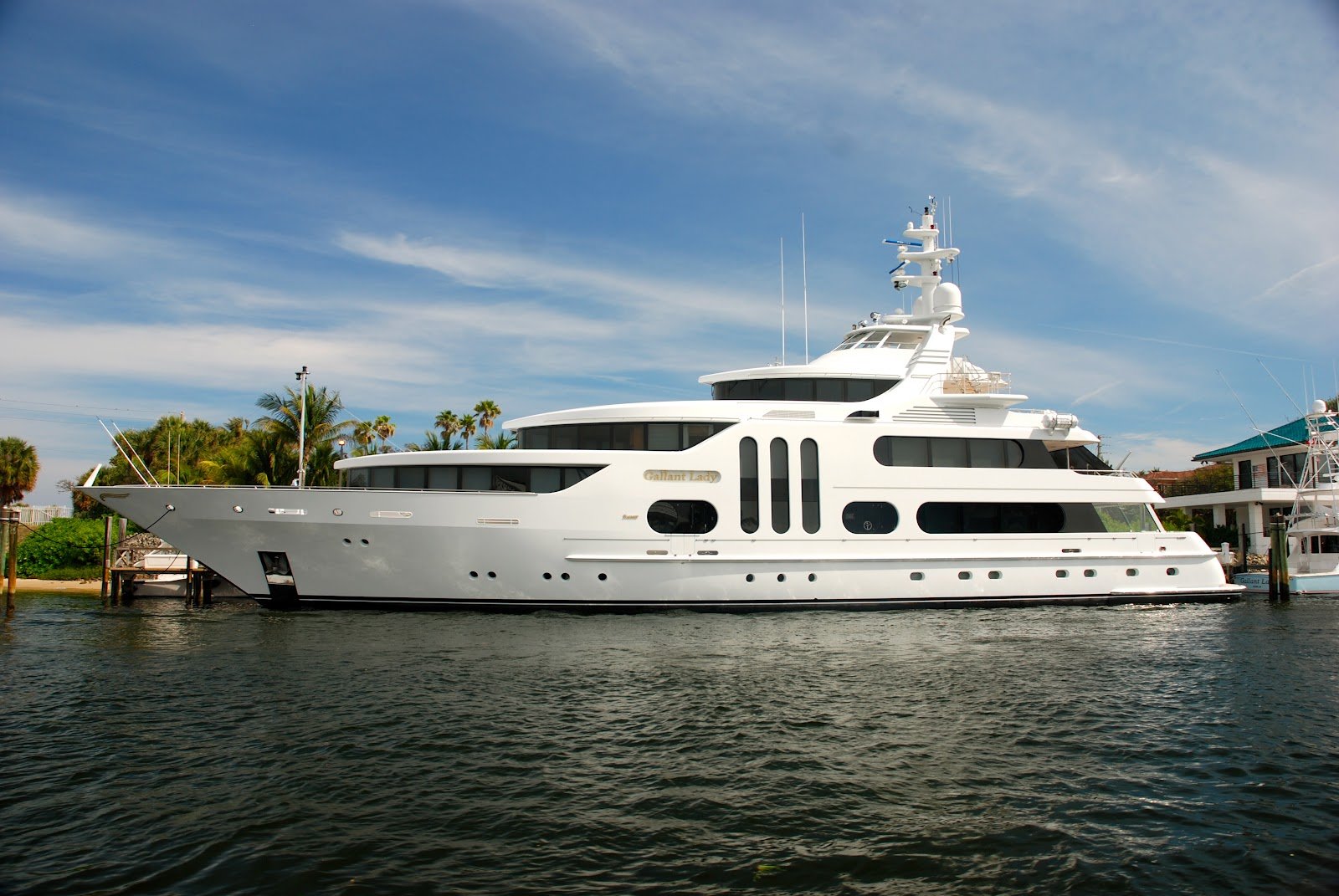 Яхта Gallant Lady - Feadship - 2007 - Джим Моран