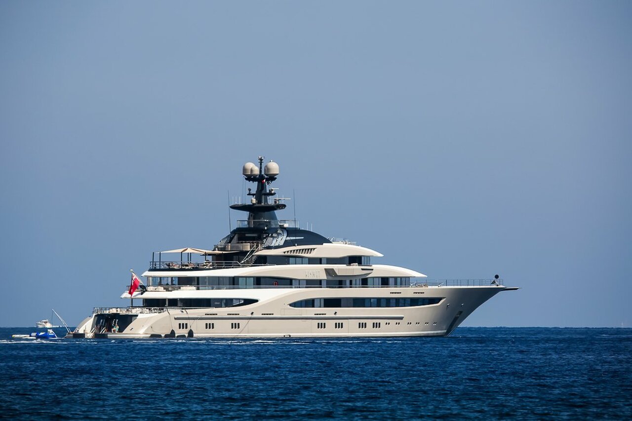yate Kismet - 95m - Lurssen - Shahid Khan