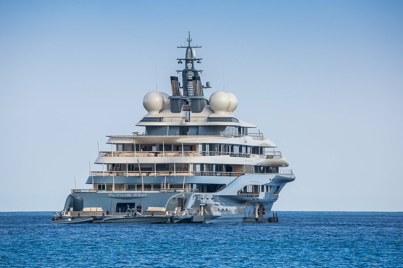 yacht FLYING FOX • Lurssen • 2019 • Owner Dmitry Kamenshchik