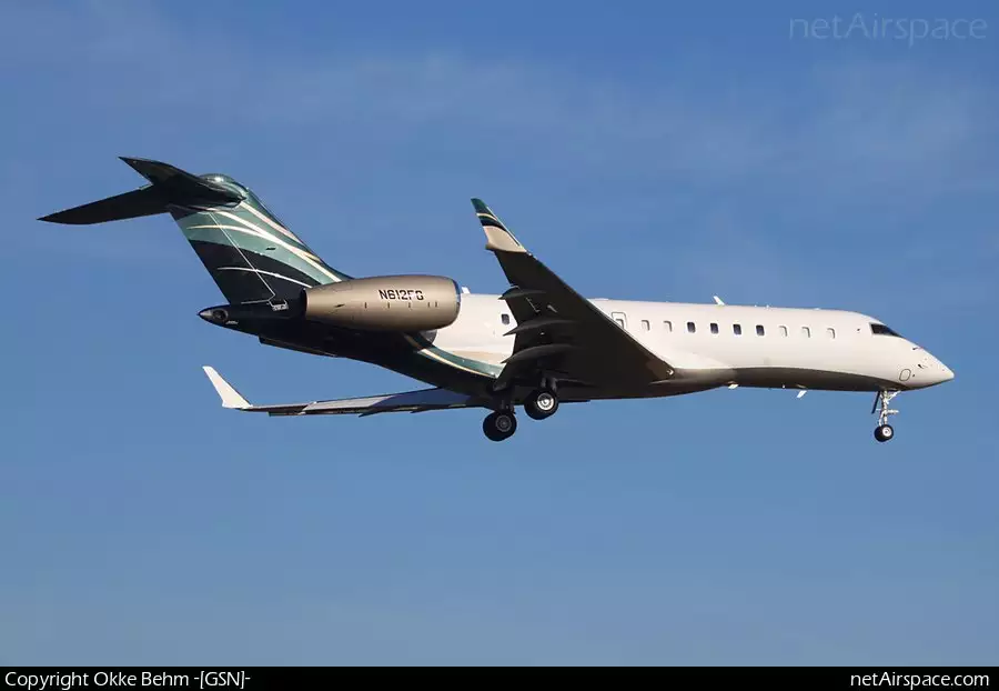 N612FG Bombardier Shahid Khan business jet