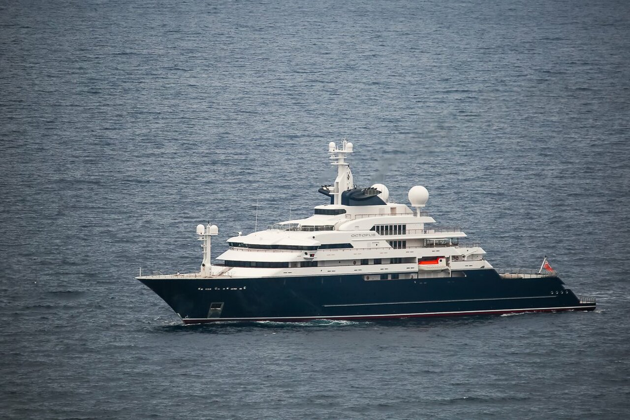 OCTOPUS Yacht • Lurssen • 2003 • Owner Roger Samuelsson • built for Paul Allen 