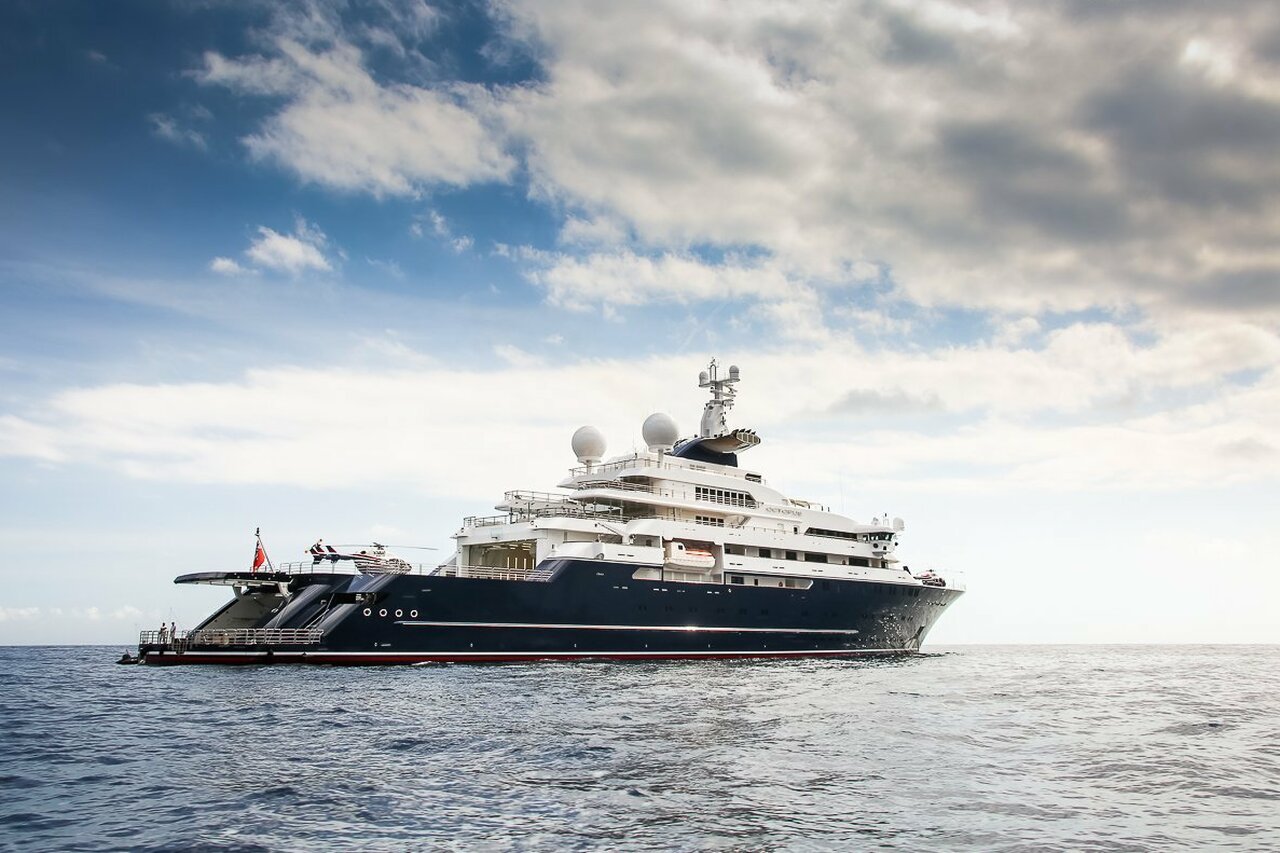 OCTOPUS Yacht • Lurssen • 2003 • Besitzer Roger Samuelsson • gebaut für Paul Allen 