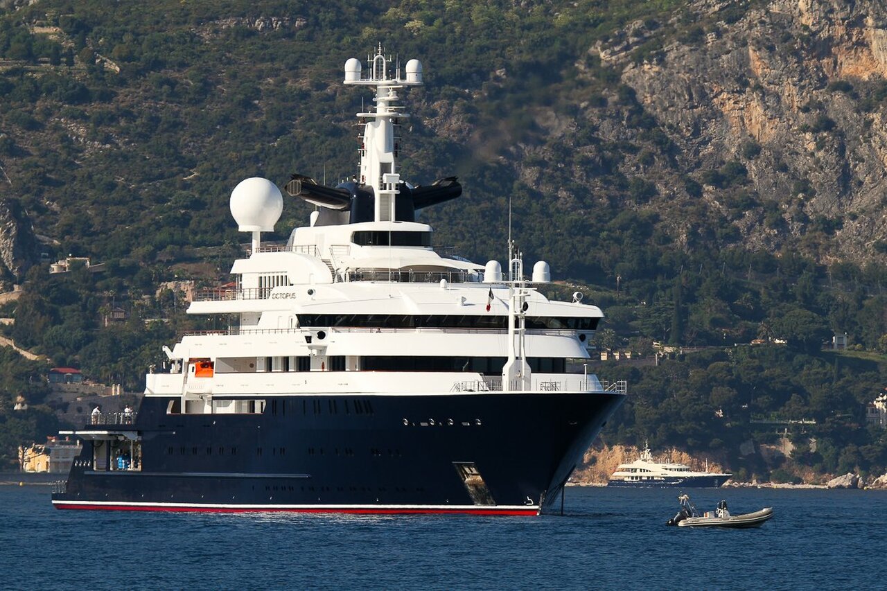 yacht Octopus – 126,2m – Lurssen - Paul Allen