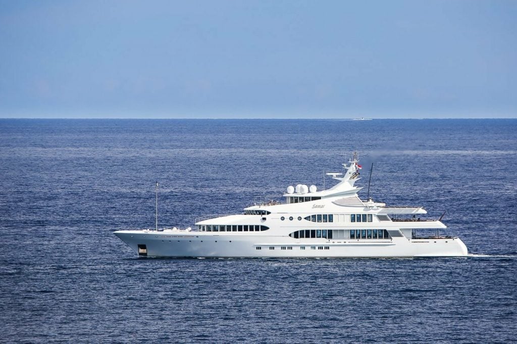 SAMAR Yacht • Devonport • 2006 • Owner Kutayba Alghanim