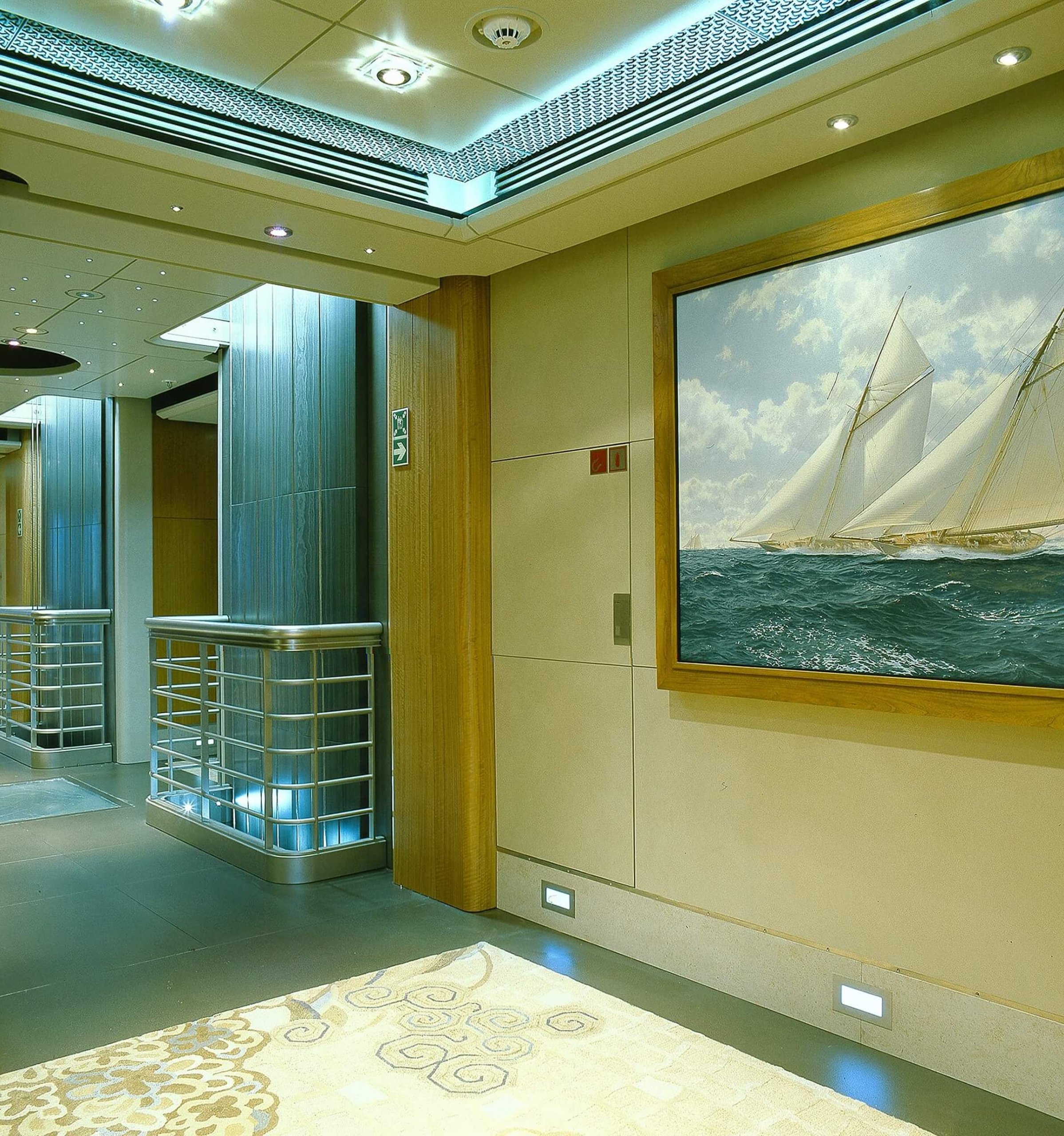 intérieur Octopus pour yacht