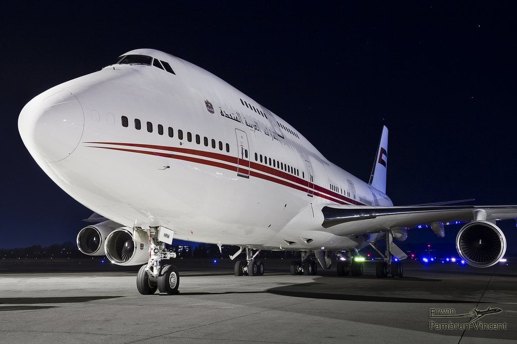 A6-HRM - B747 - Cheikh Mohammed Dubaï