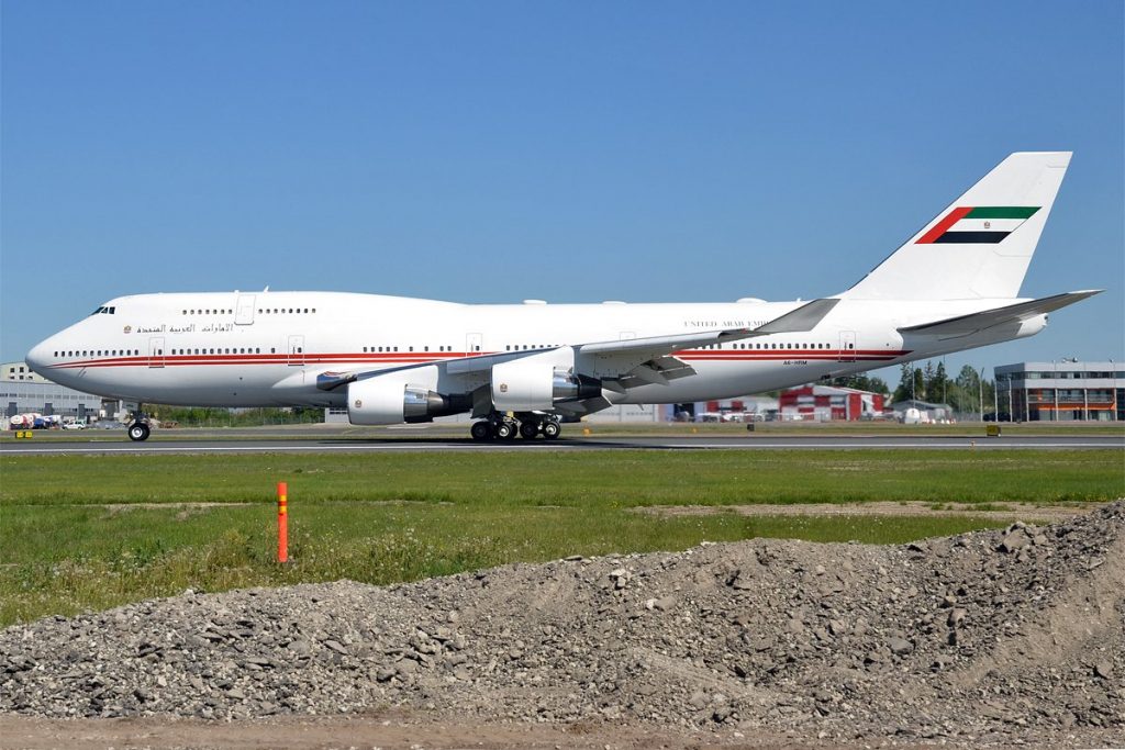 A6-HRM - B747 - الشيخ محمد دبي