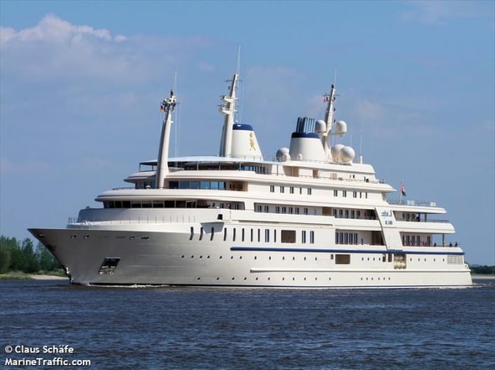 sultan oman private yacht