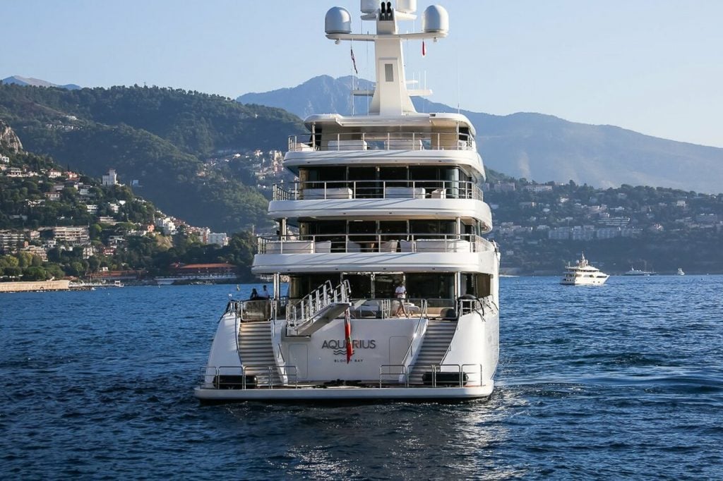 AQUARIUS yacht - Feadship - 2016 - propriétaire Steve Wynn