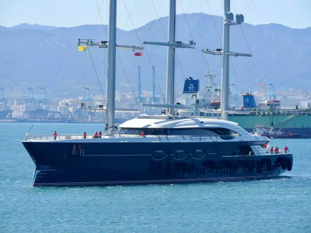 yacht à voile Black Pearl - Oceanco - 2018 - Oleg Burlakov