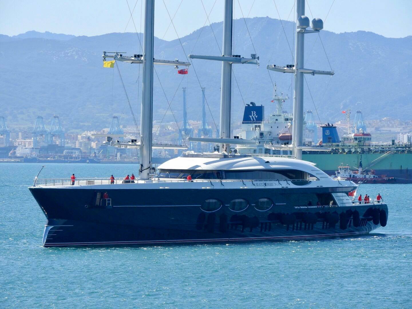 Oceanco Yacht Black Pearl • Oceanco • 2018 • Location