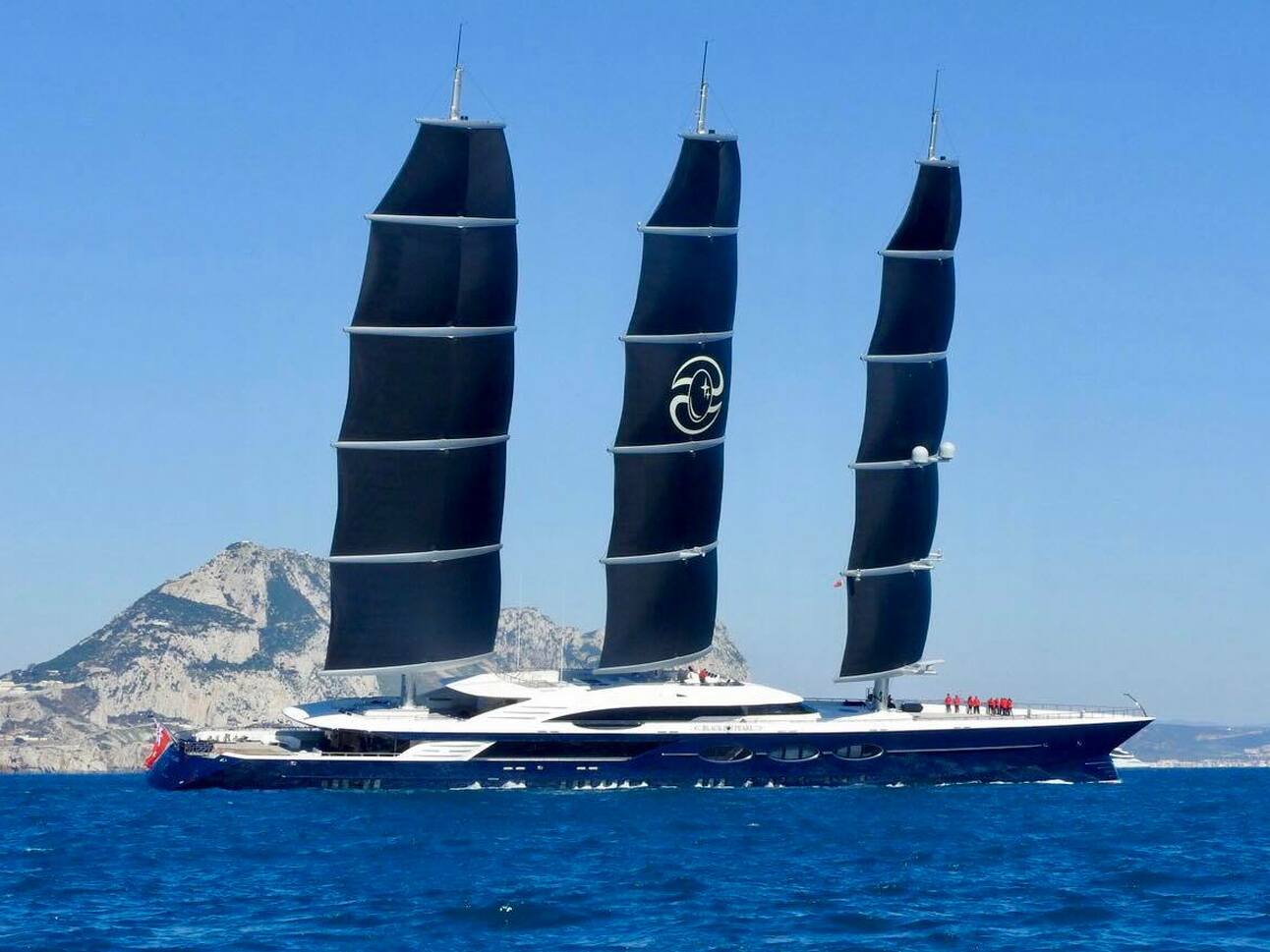 yacht à voile Black Pearl - Oceanco - 2018 - Oleg Burlakov