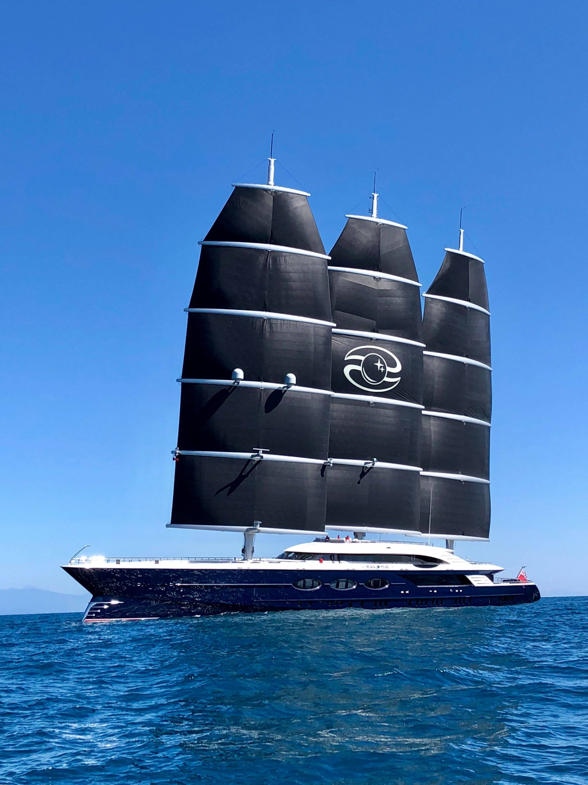 sailing yacht Black Pearl – Oceanco – 2018 – Oleg Burlakov navigation yacht Black Pearl - Oceanco - 2018 - Oleg Burlakov