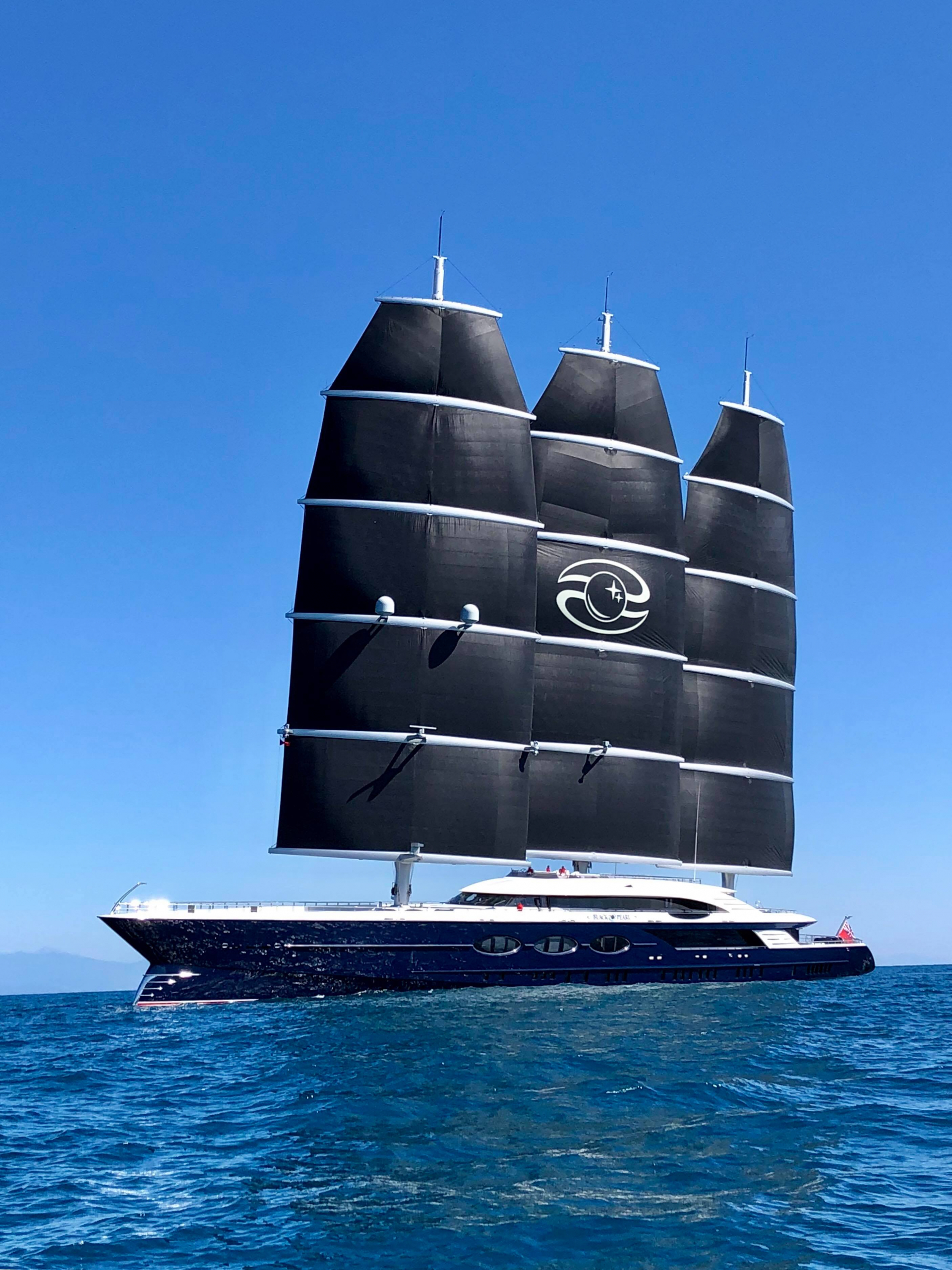 iate à vela Black Pearl - Oceanco - 2018 - Oleg Burlakov