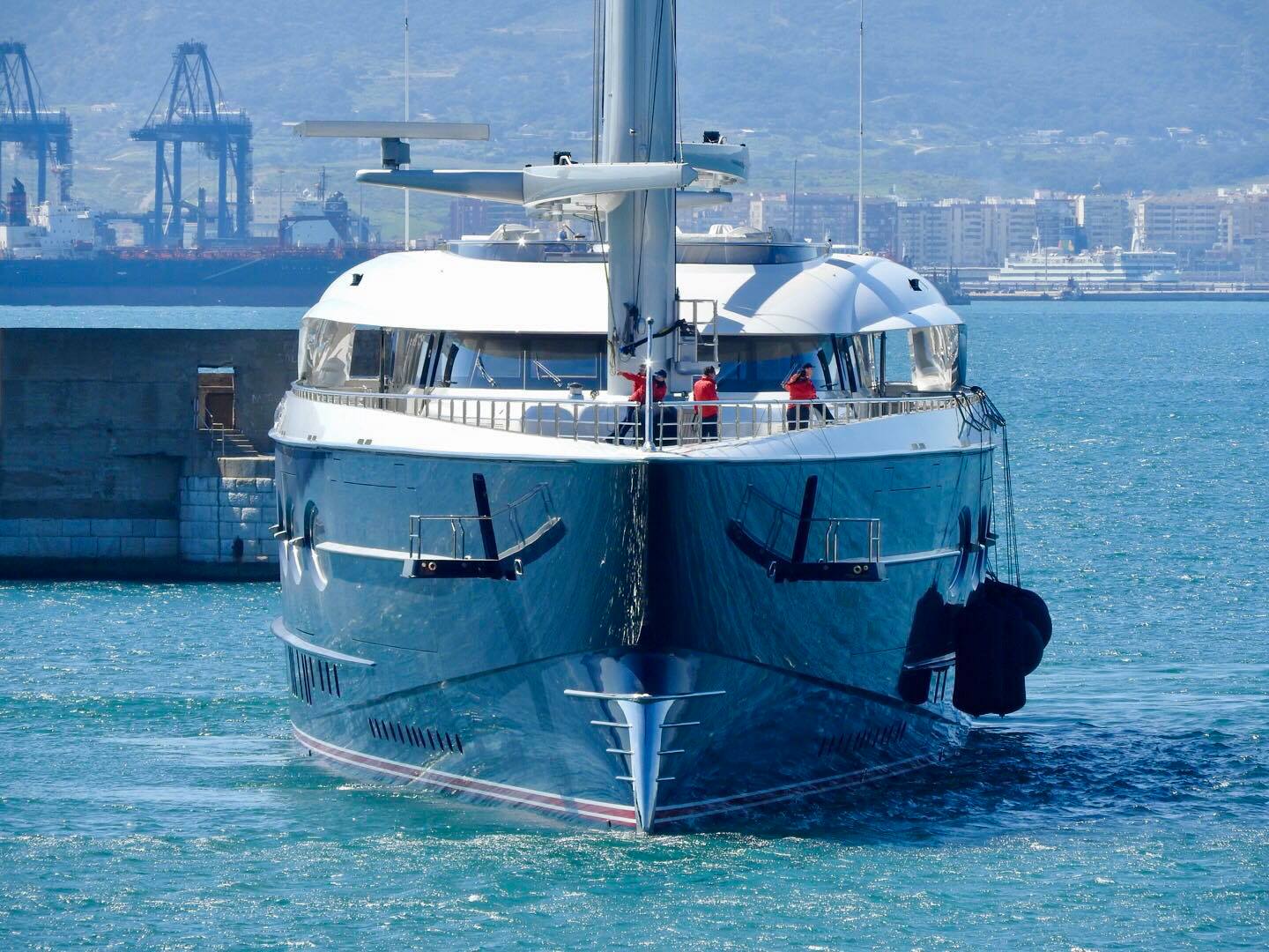sailing yacht Black Pearl – Oceanco – 2018 – Oleg Burlakov navigation yacht Black Pearl - Oceanco - 2018 - Oleg Burlakov