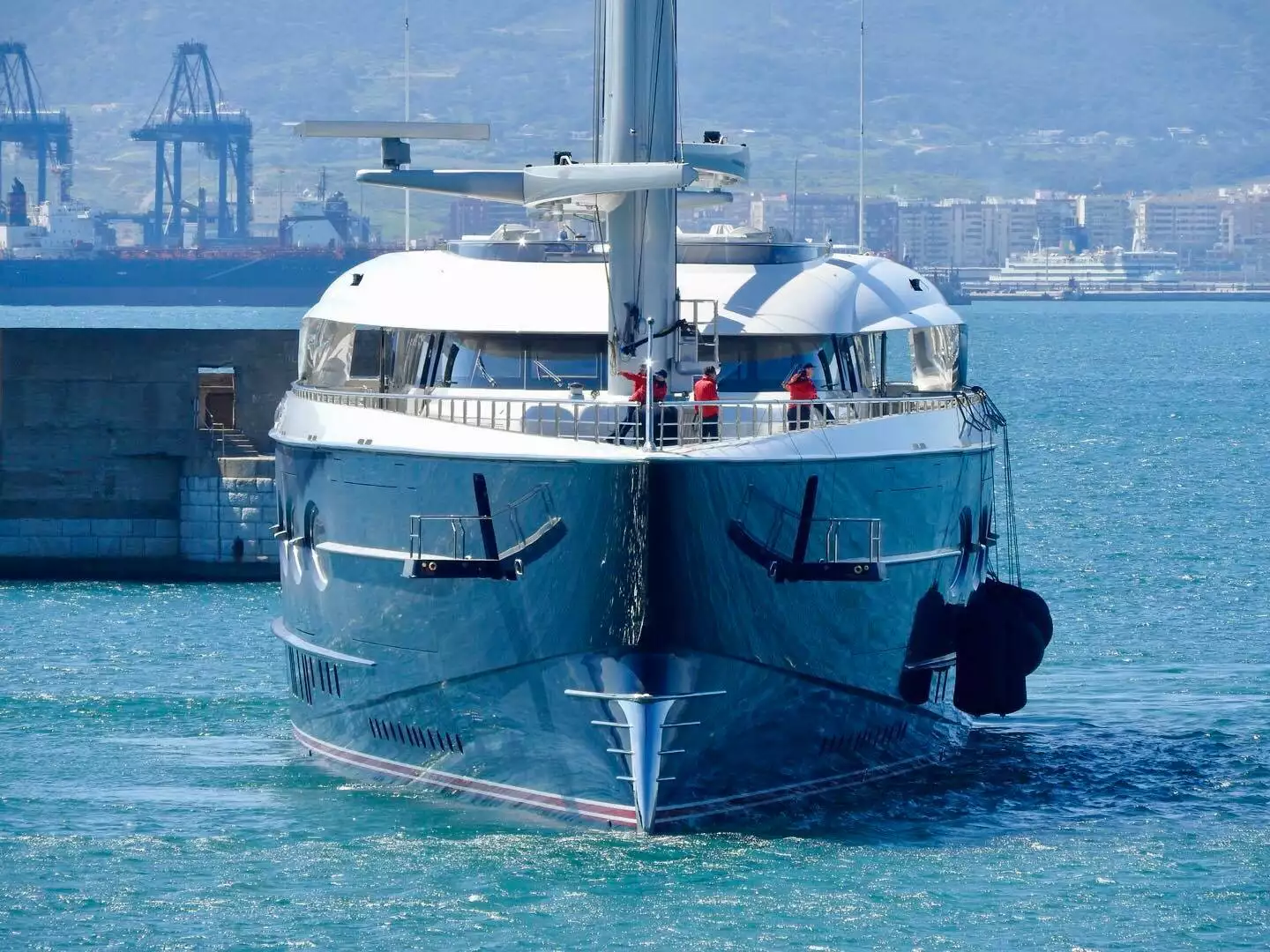 iate à vela Black Pearl - Oceanco - 2018 - Oleg Burlakov