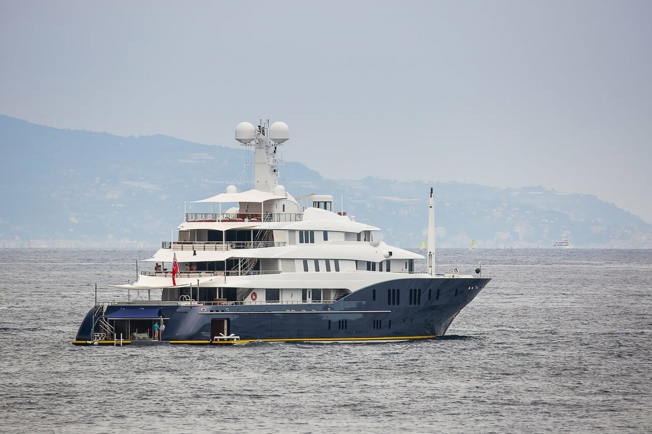 B2 Yacht • (ex C2) • 2008 • Abeking & Rasmussen • Owner Ron Perelman