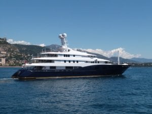 C2 yacht • 86m • Abeking & Rasmussen • owner Ron Perelman