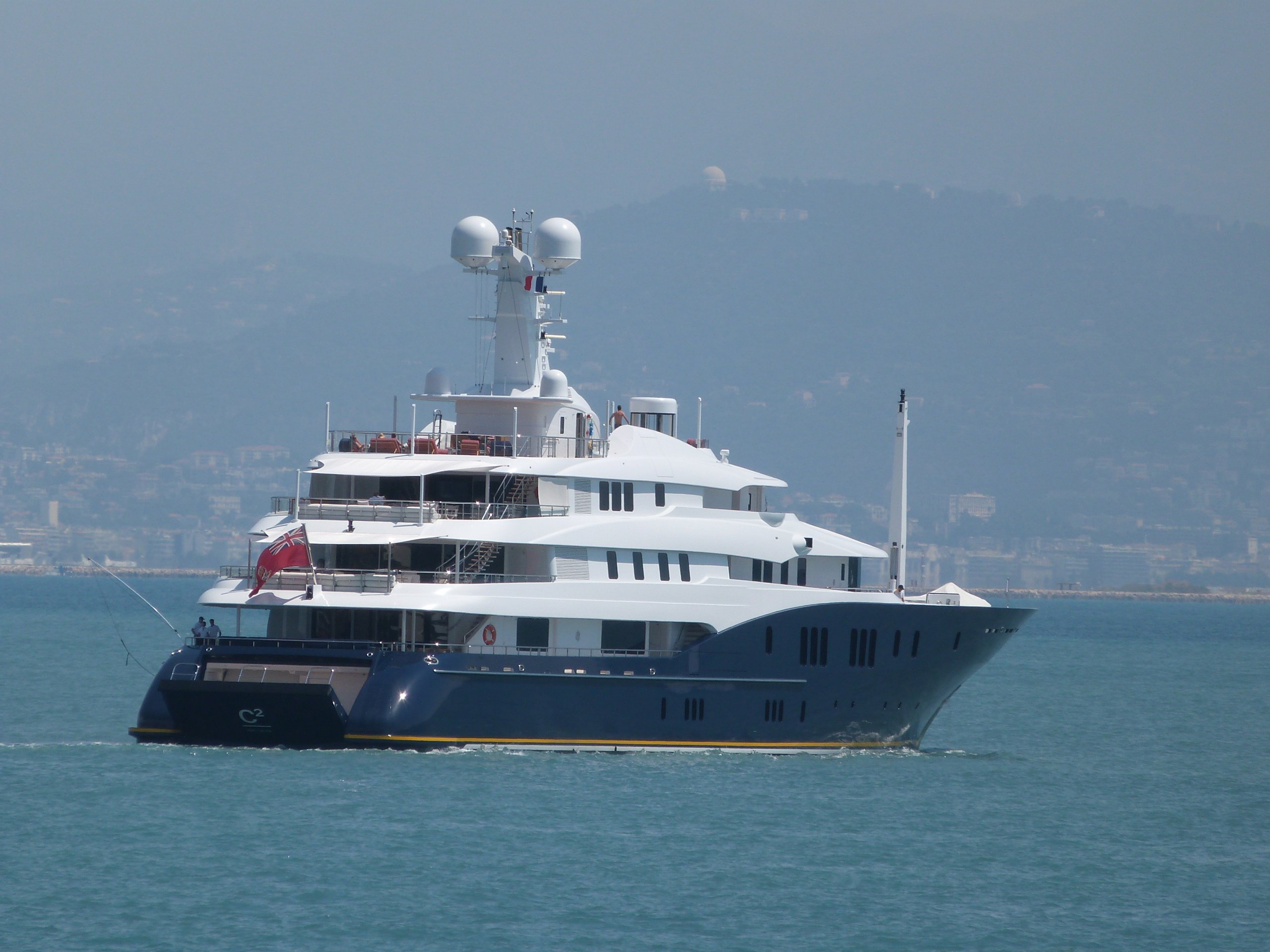 B2 Yacht • (ex C2) • 2008 • Abeking & Rasmussen • Proprietario Ron Perelman