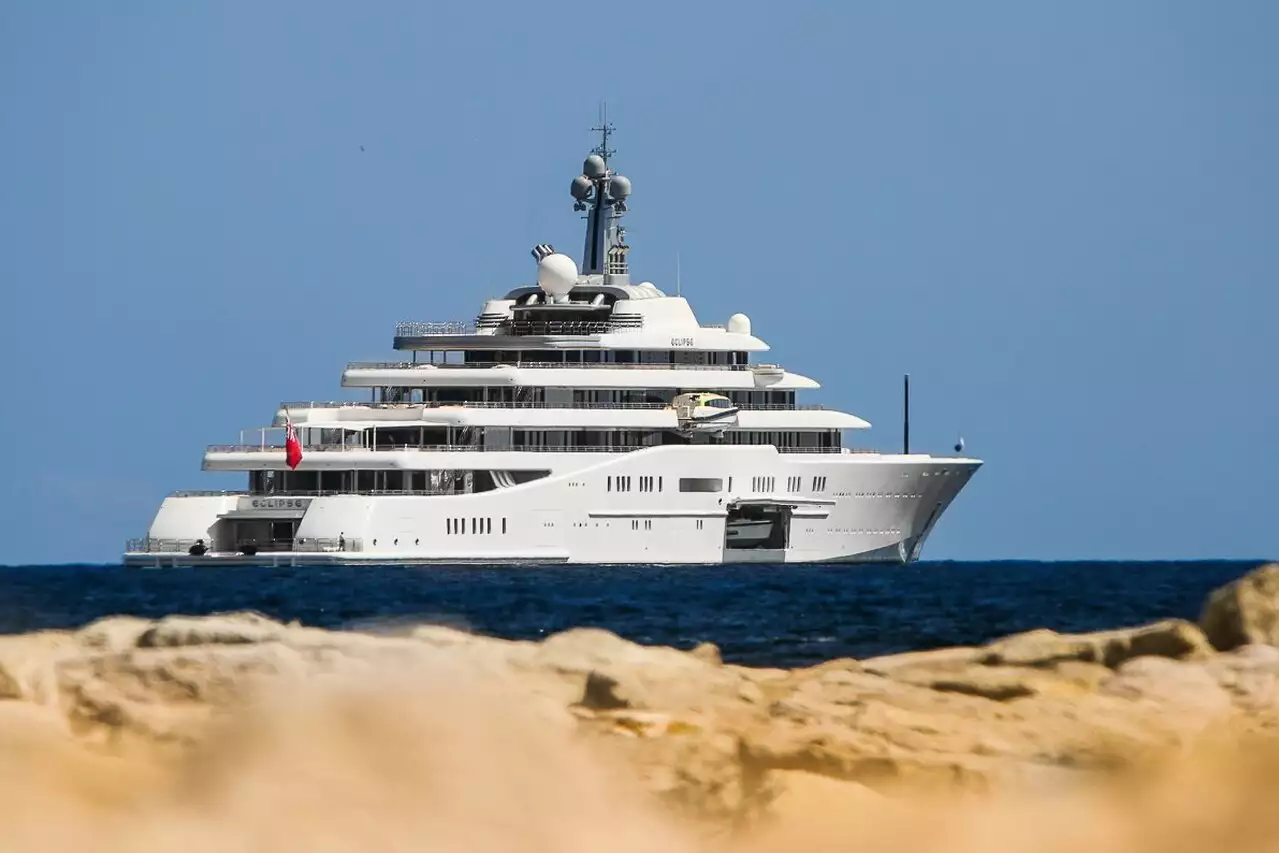iate Eclipse – 162,5m – Blohm+Voss – Roman Abramovich
