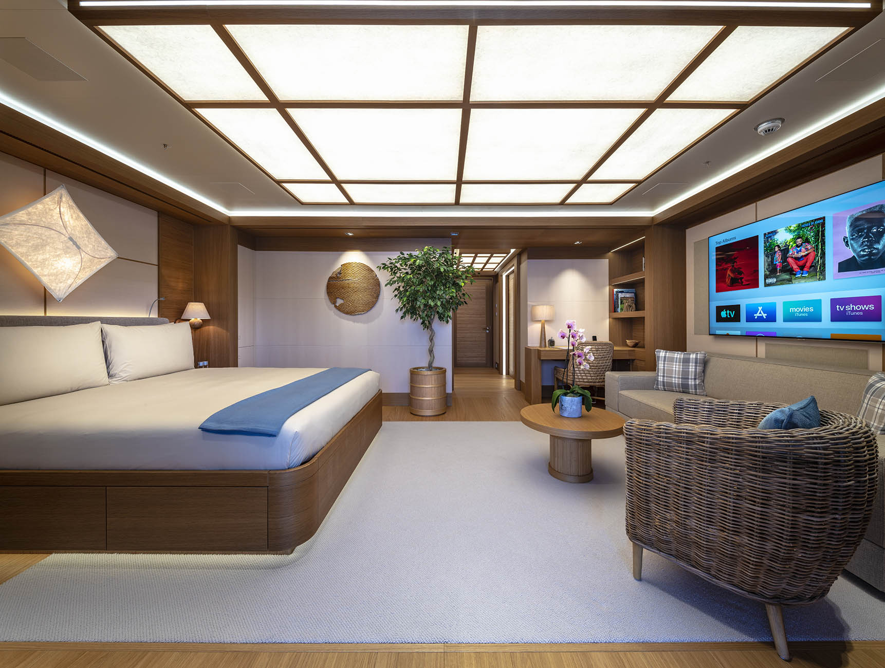 Flying Fox yacht interior 