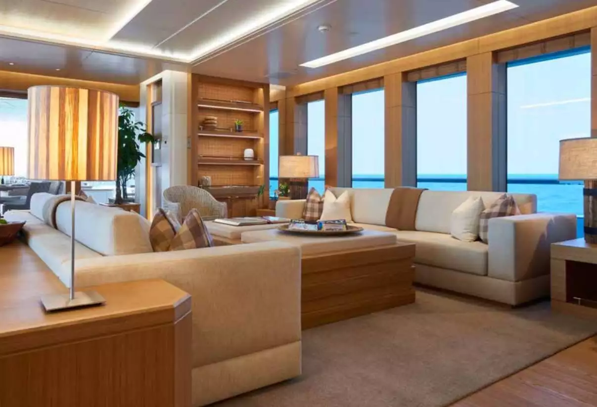 Flying Fox yacht interior 