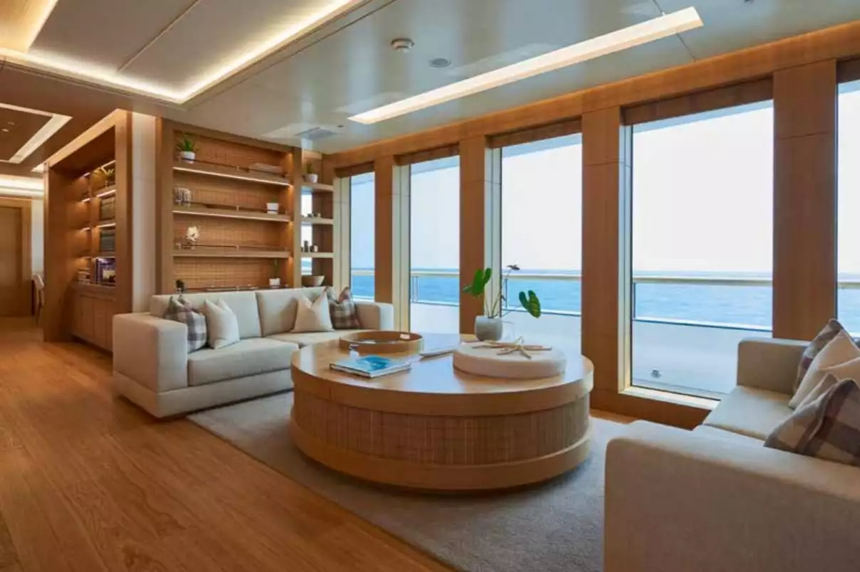 Flying Fox yacht interior 