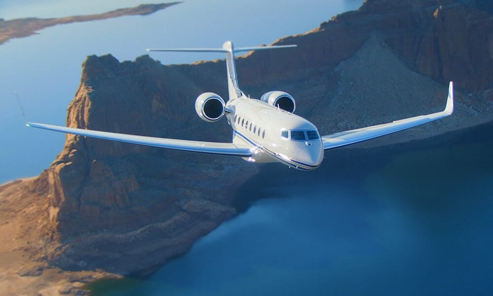 Частный самолет Gulfstream G650