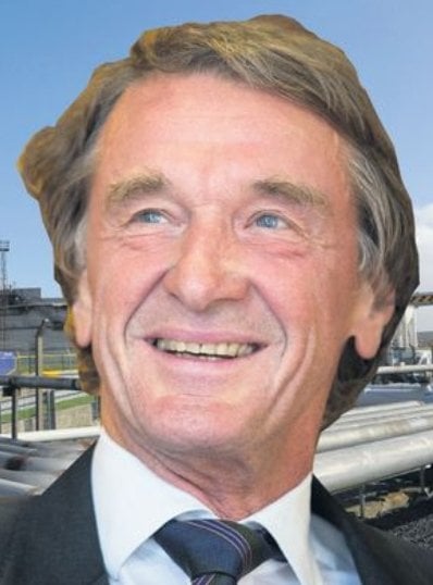 JIM RATCLIFFE is the owner of the yacht Sherpa and the superyacht Hampshire II