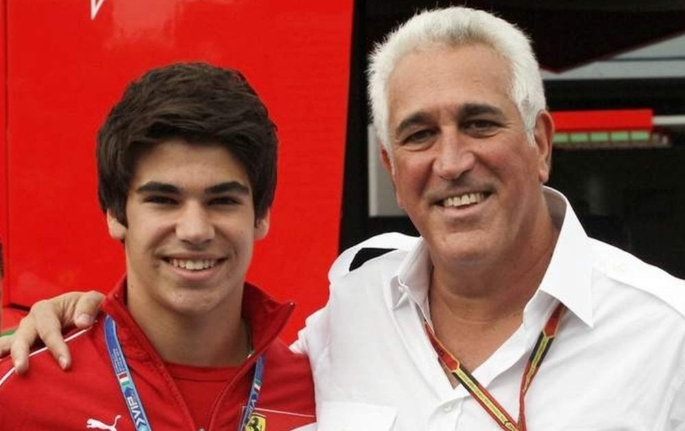 Lawrence and Lance Stroll