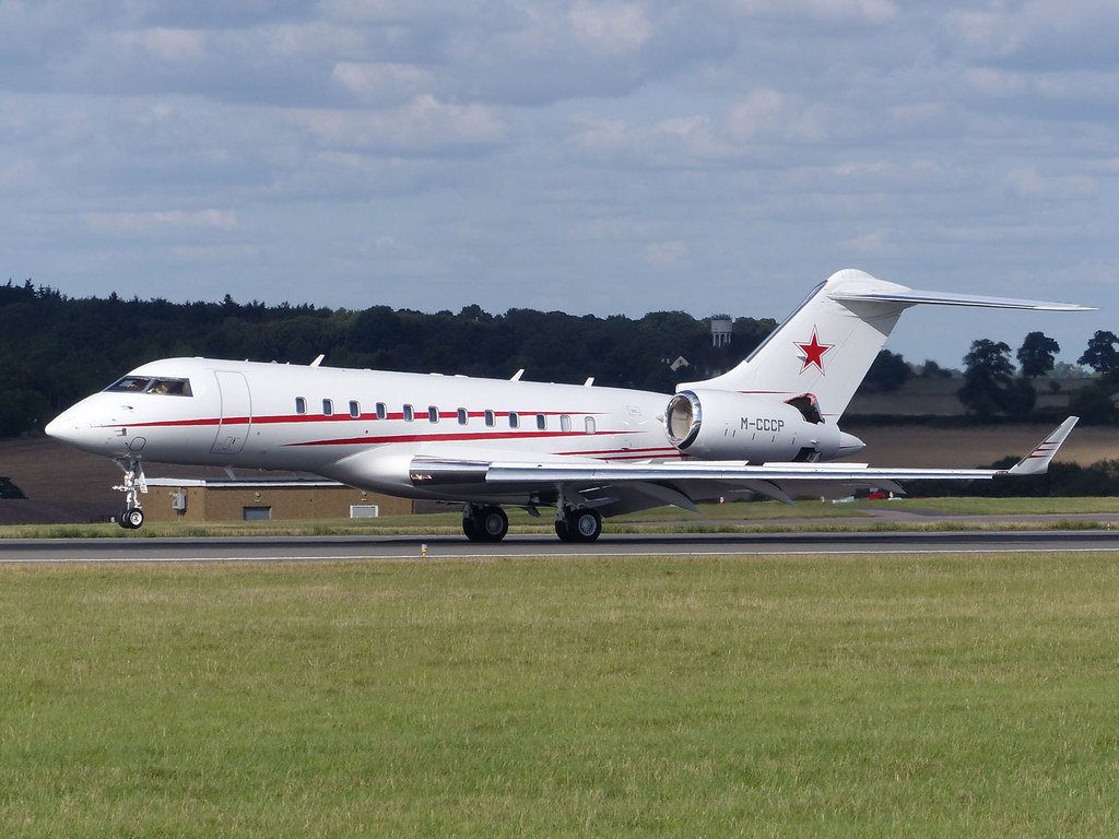 M-CCCP Burlakov private jet