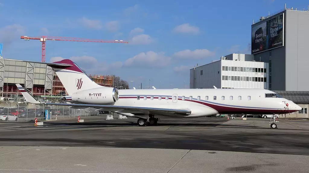 M-YVVF Viktor Vekselberg private jet