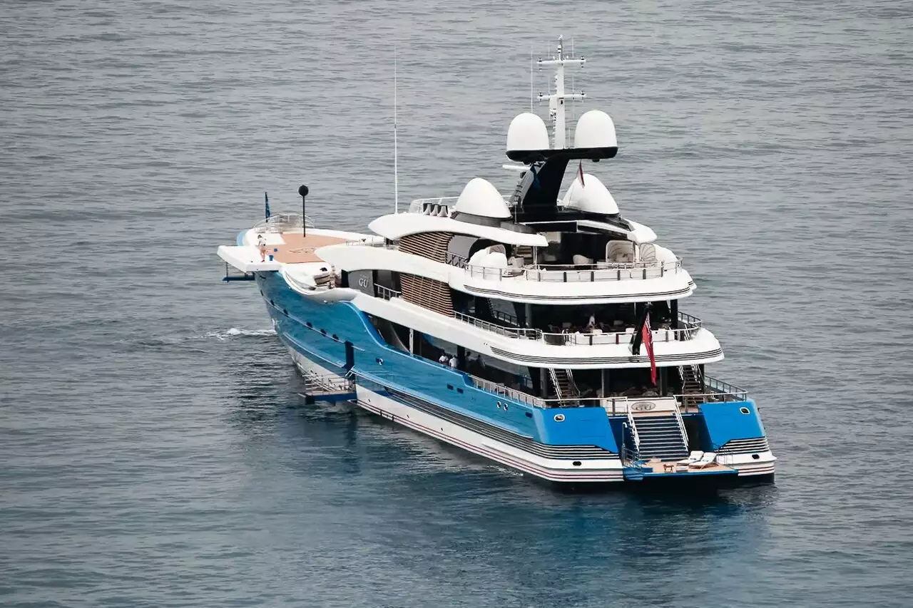 MADAME GU Yacht • Feadship • 2013 • Proprietario Andrey Skoch