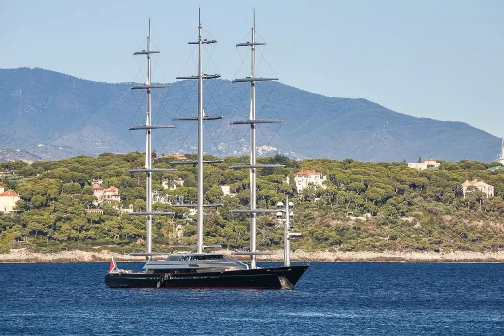 Яхта Maltese Falcon – 88 м – Perini Navi - Елена Амброзиаду